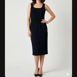 David Warren little black dress size 6